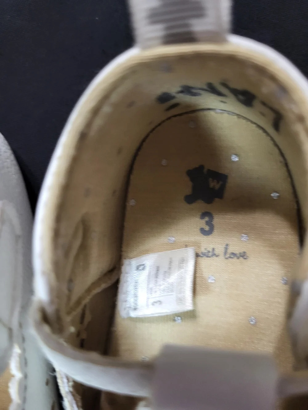 White Baby Mary Jane Bow Shoes with Hook-and-Loop Strap